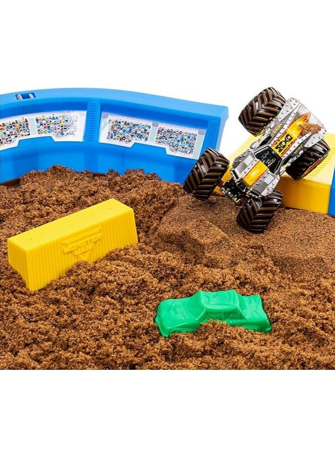 Monster Jam Kinetic Dirt Arena Playset