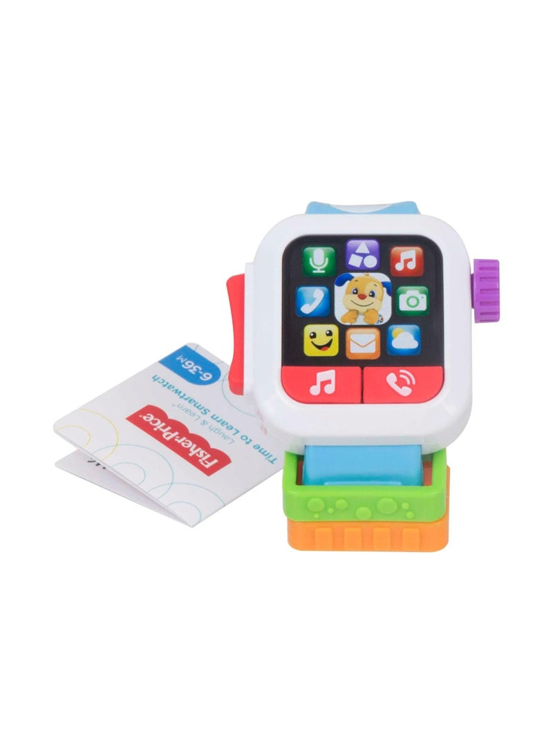 GJW17 Laugh & Learn Time to Learn Smartwatch, Musical Baby Toy