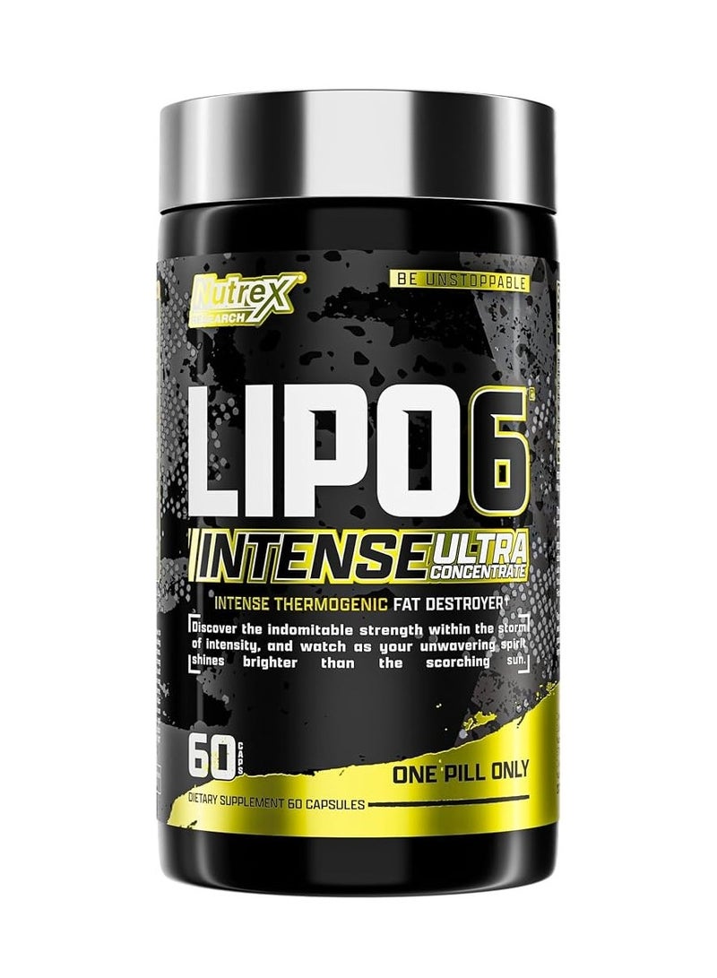 Lipo-6 Intense Uc The Extreme Thermogenic Fat Burner