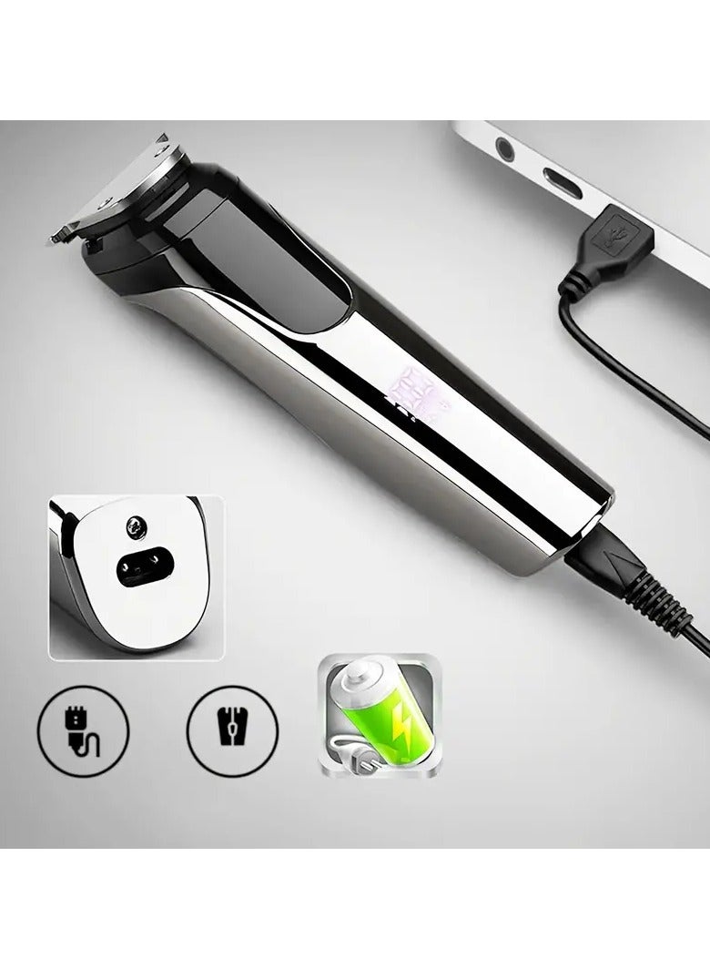 Beard Trimmer for Men, All in One Men's Hair Clipper Hair Trimmer , Mustache Body Nose Ear Facial Cutting Shaver