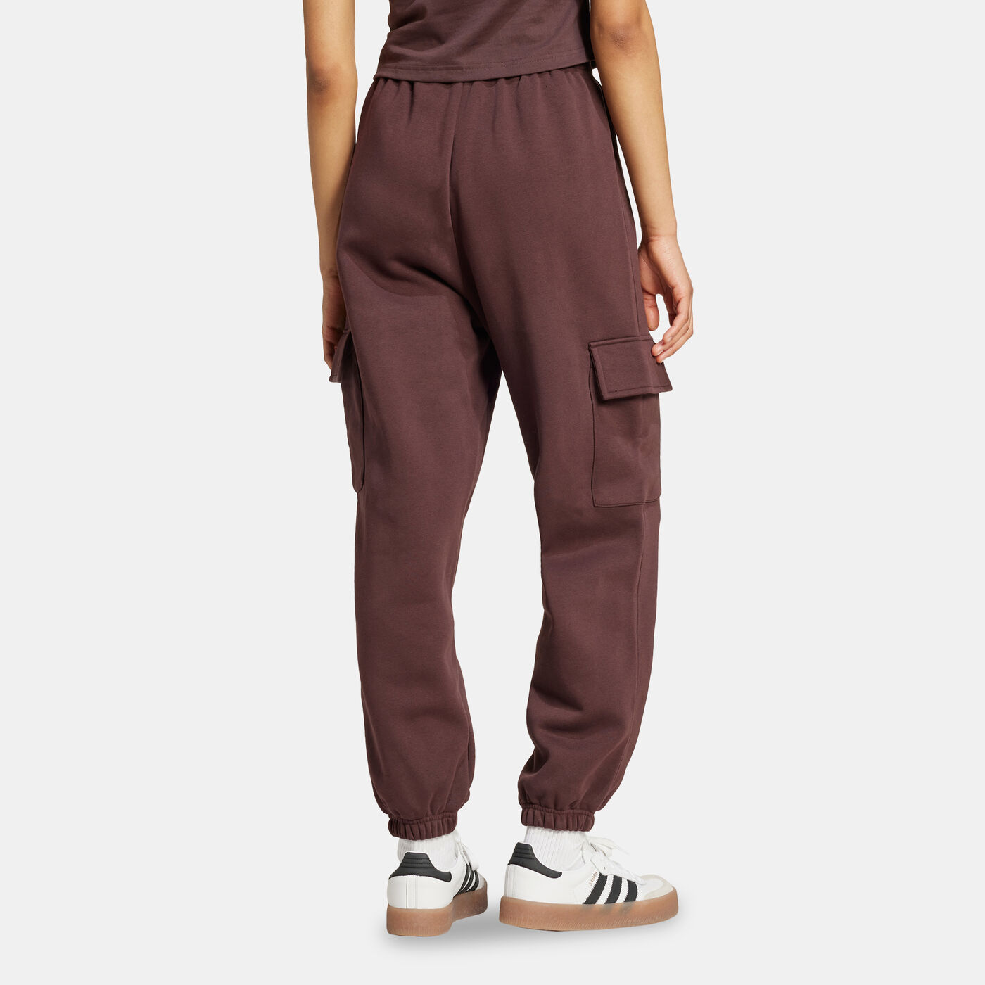 Women's Essentials Fleece Cargo Joggers