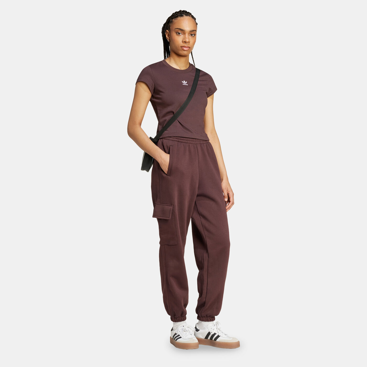 Women's Essentials Fleece Cargo Joggers