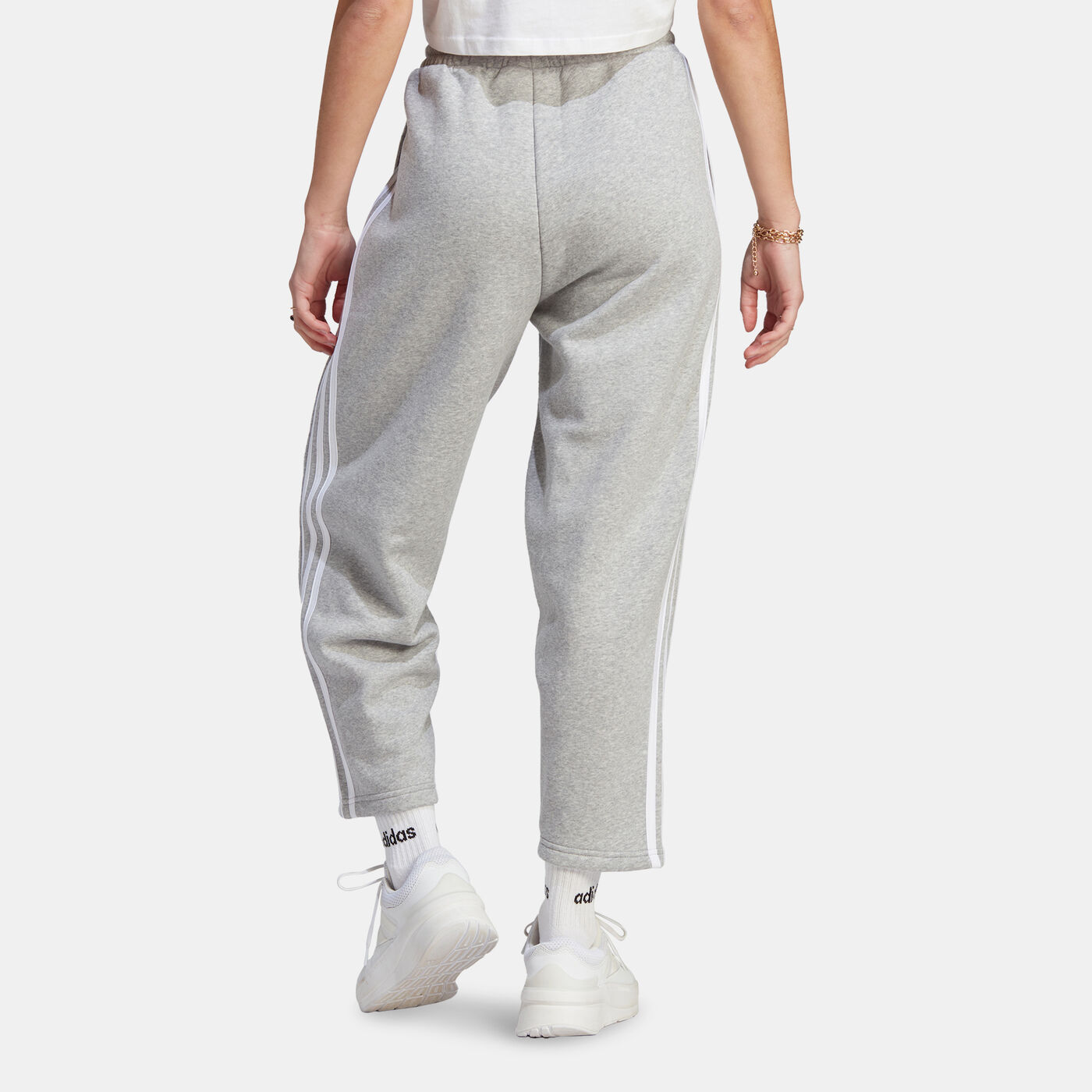 Women's Essentials 3-Stripes Open-Hem Pants