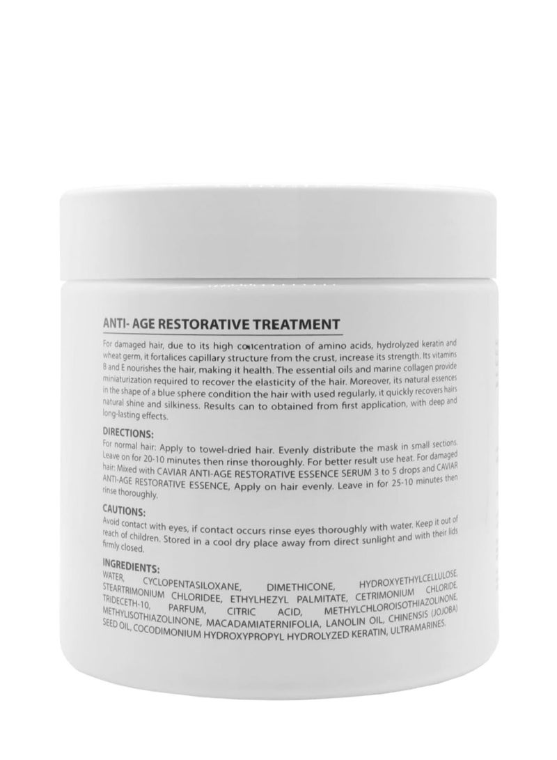 HairPlexx Caviar Anti Age Restorative Hair Treatment with Collagen Keratin 1000ml