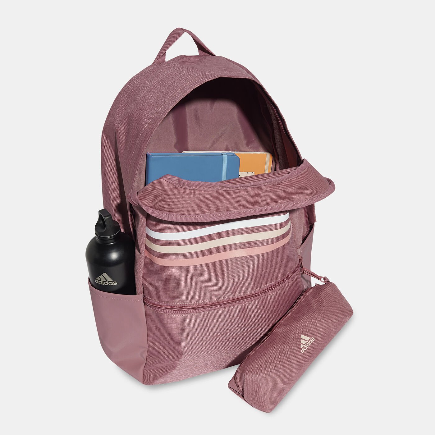 Classic Horizontal 3-Stripes Backpack