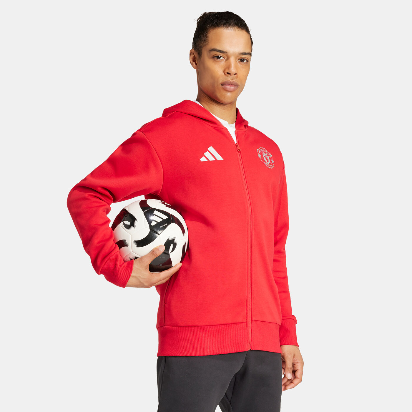 Men's Manchester United Anthem Full-Zip Hoodie