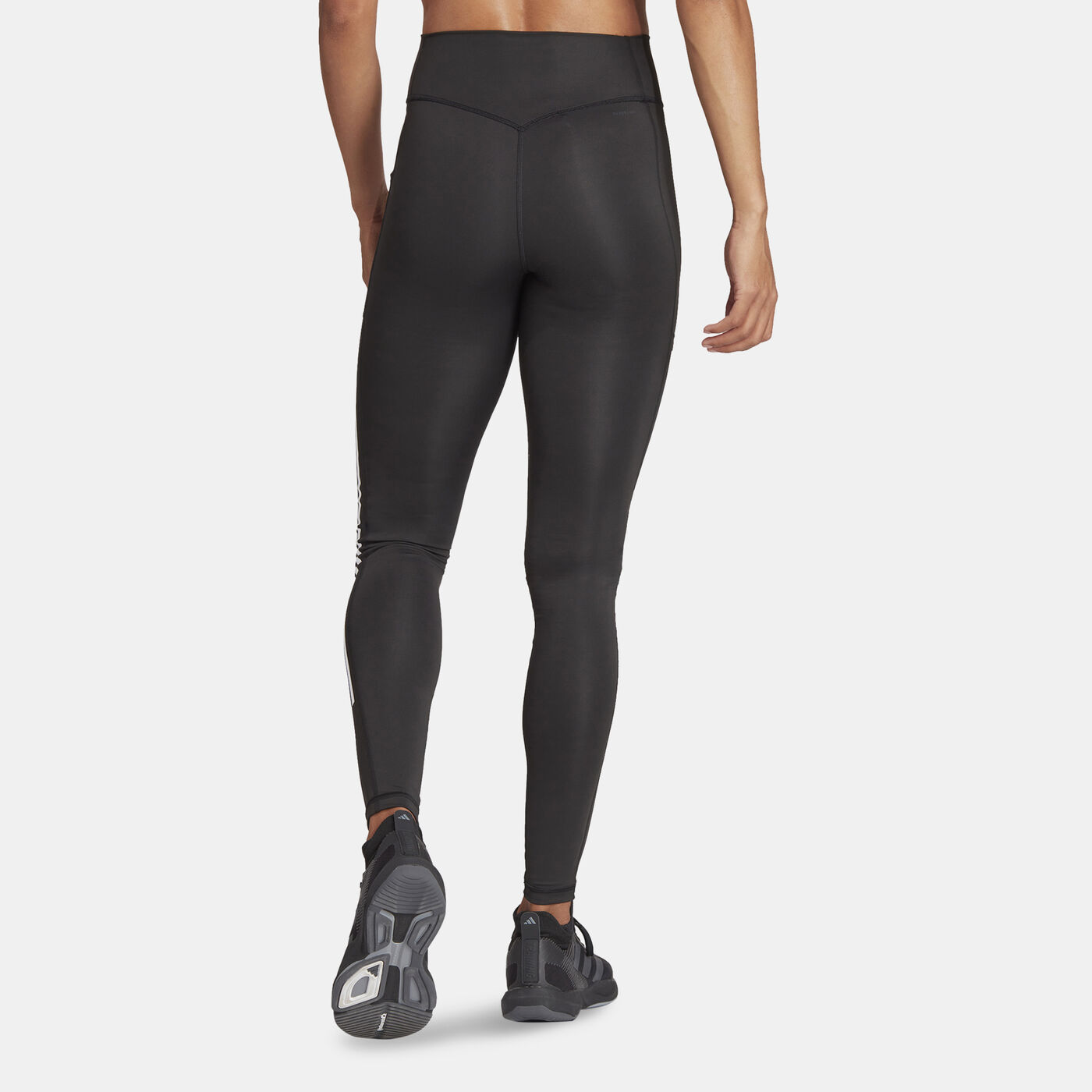 Women's Optime 3-Stripes Training Leggings