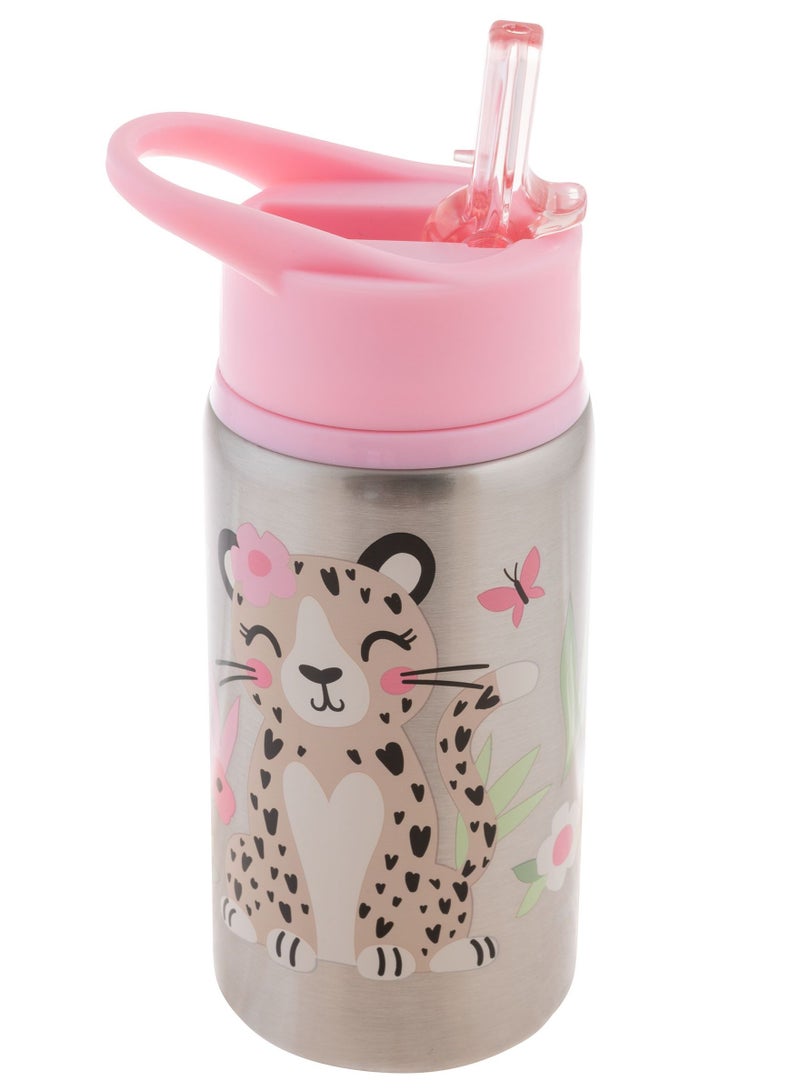 Stainless Steel Water Bottle - Leopard
