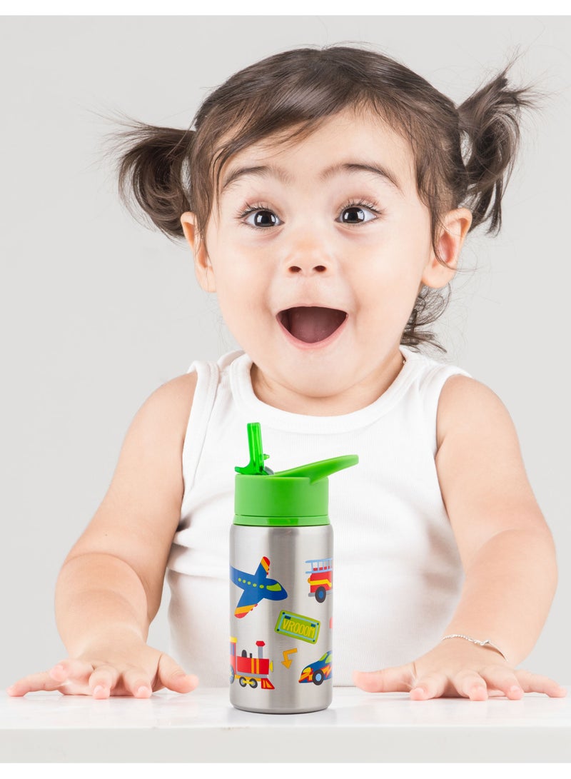 Flip Top Stainless Steel Bottles Transportation