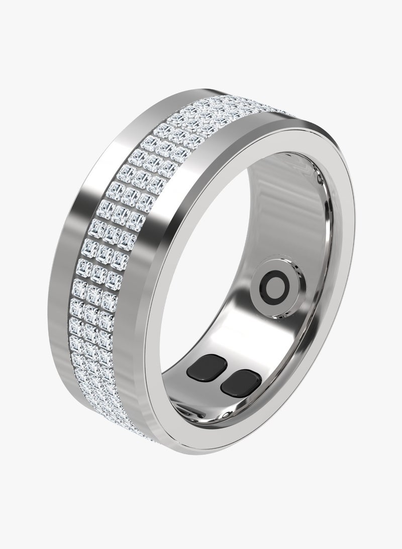 Jewels Smart Ring Health Tracker L 19.1mm - Silver