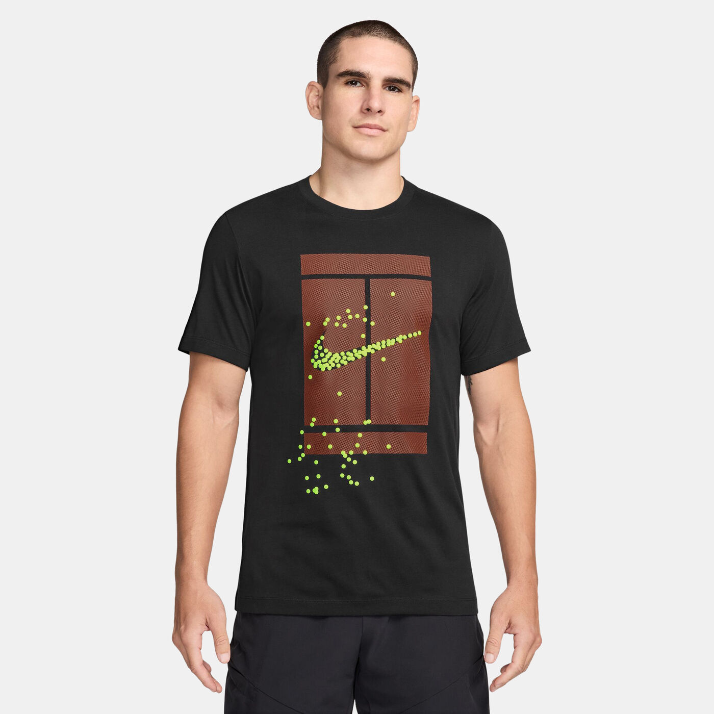 Men's Court Tennis Graphic T-Shirt