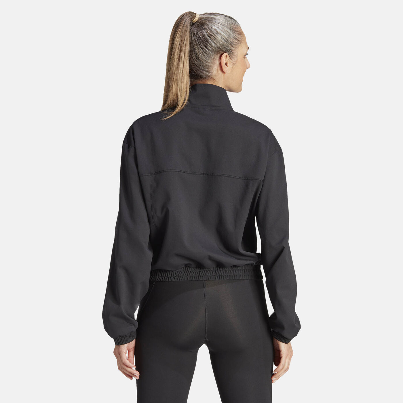 Women's Train Essentials Woven 1/4-Zip Training Track Top