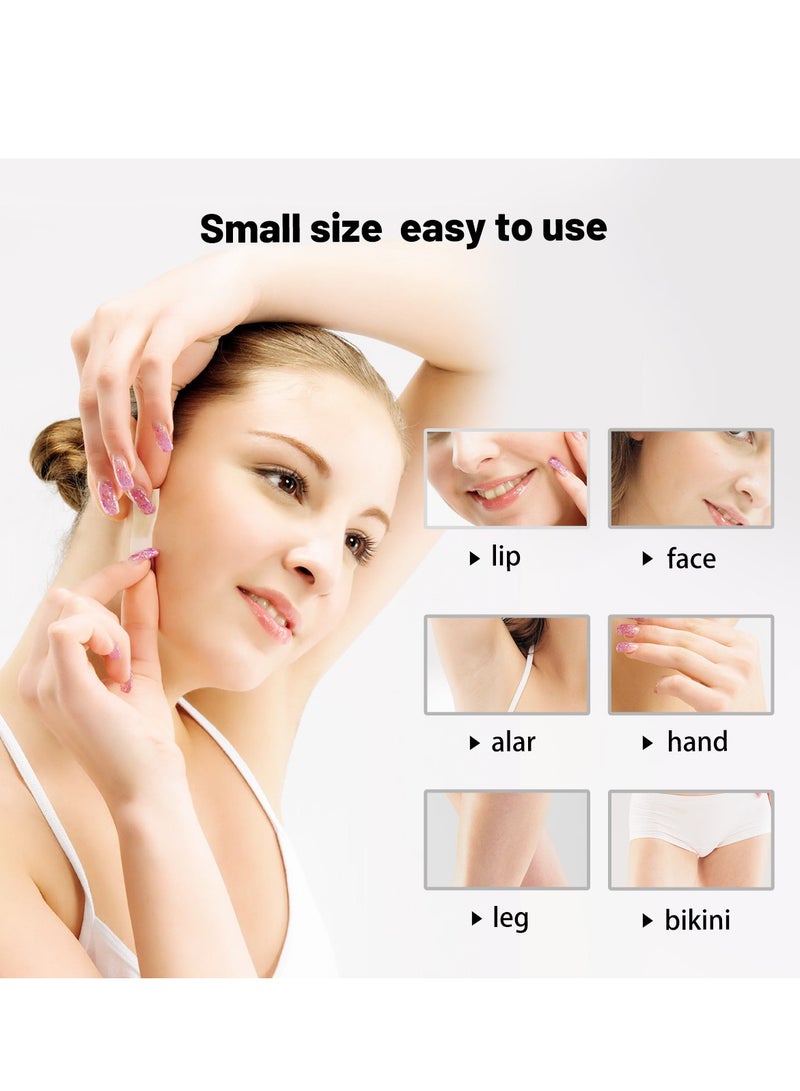72 Pieces (4.5*9x72) Fast and Effective Hair Removal Wax Strips for Face Eyebrows Upper Lip Cheeks Epilator Fast Painless Hair Removal Kit Suitable for All Skin Types