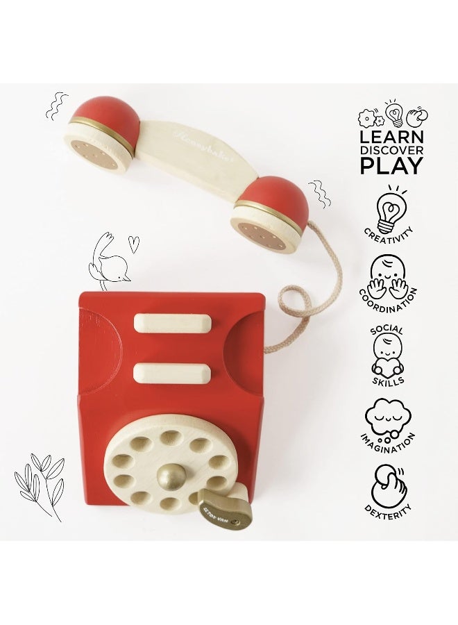 Le Toy Van Honeybake Play Vintage Phone