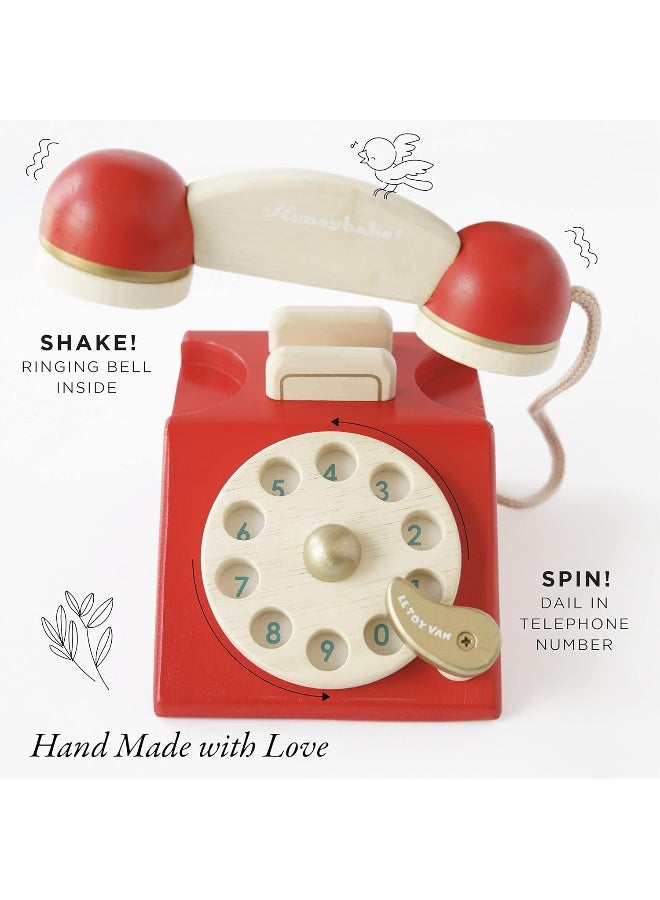 Le Toy Van Honeybake Play Vintage Phone