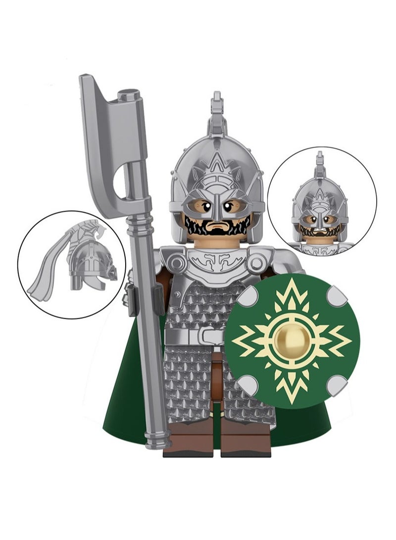 Middle Ancient Rohan Knight Guard Assembled Figurine Block Toys