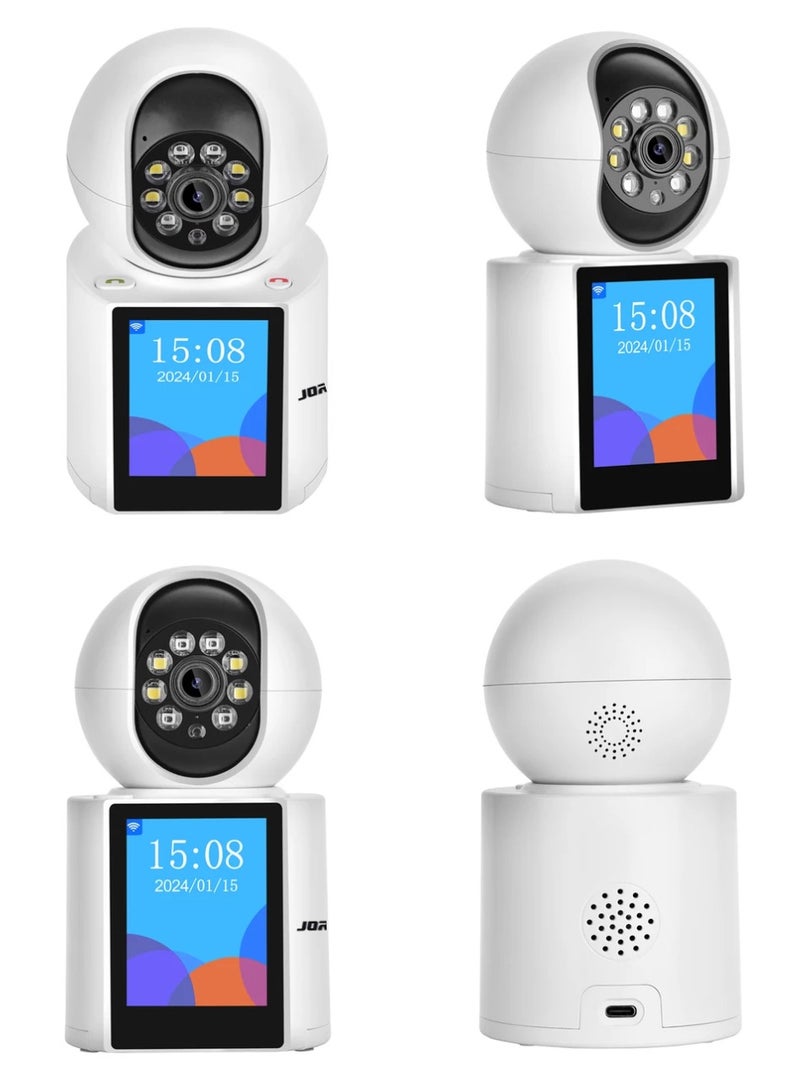 5MP Video Call Smart Camera, Free Video Calling, Motion Detection, Color and IR Night vision, Mobile Alarm, HD Resolution