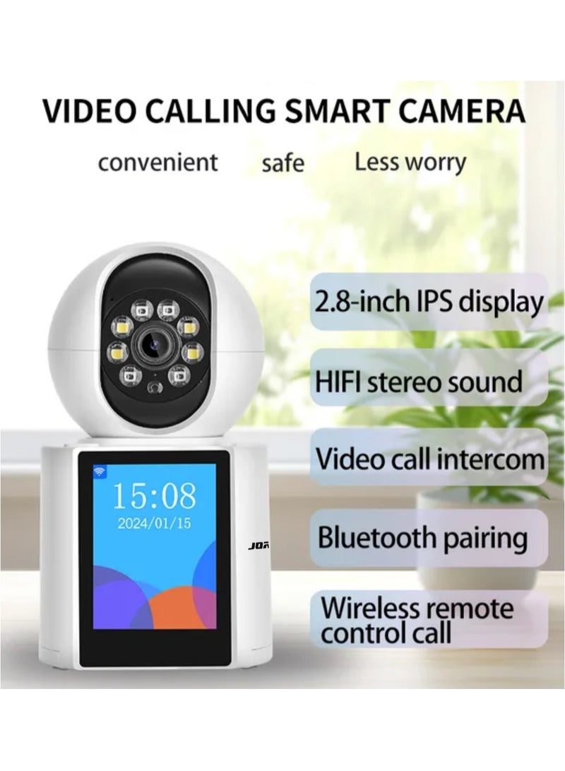 5MP Video Call Smart Camera, Free Video Calling, Motion Detection, Color and IR Night vision, Mobile Alarm, HD Resolution