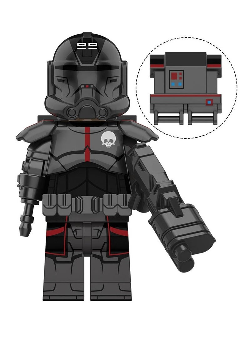 Puzzle Assembly Toy Crosshair Technician Hunter Echo Building Block