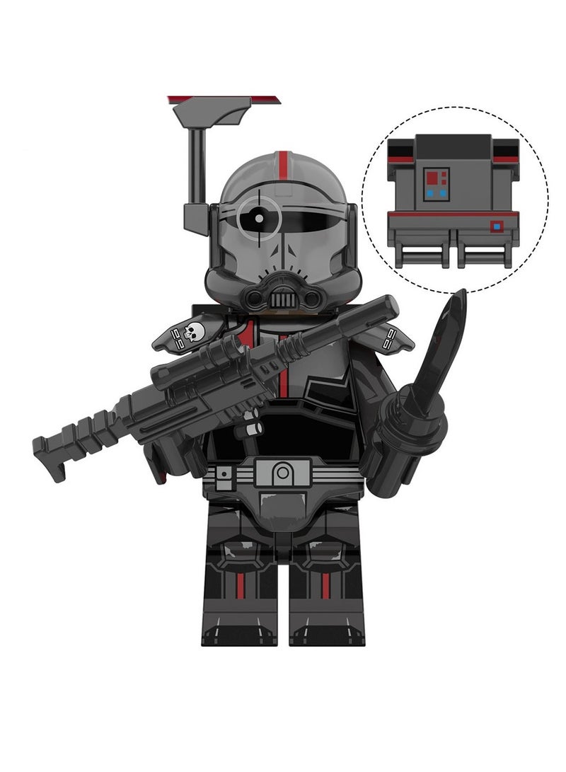 Puzzle Assembly Toy Crosshair Technician Hunter Echo Building Block