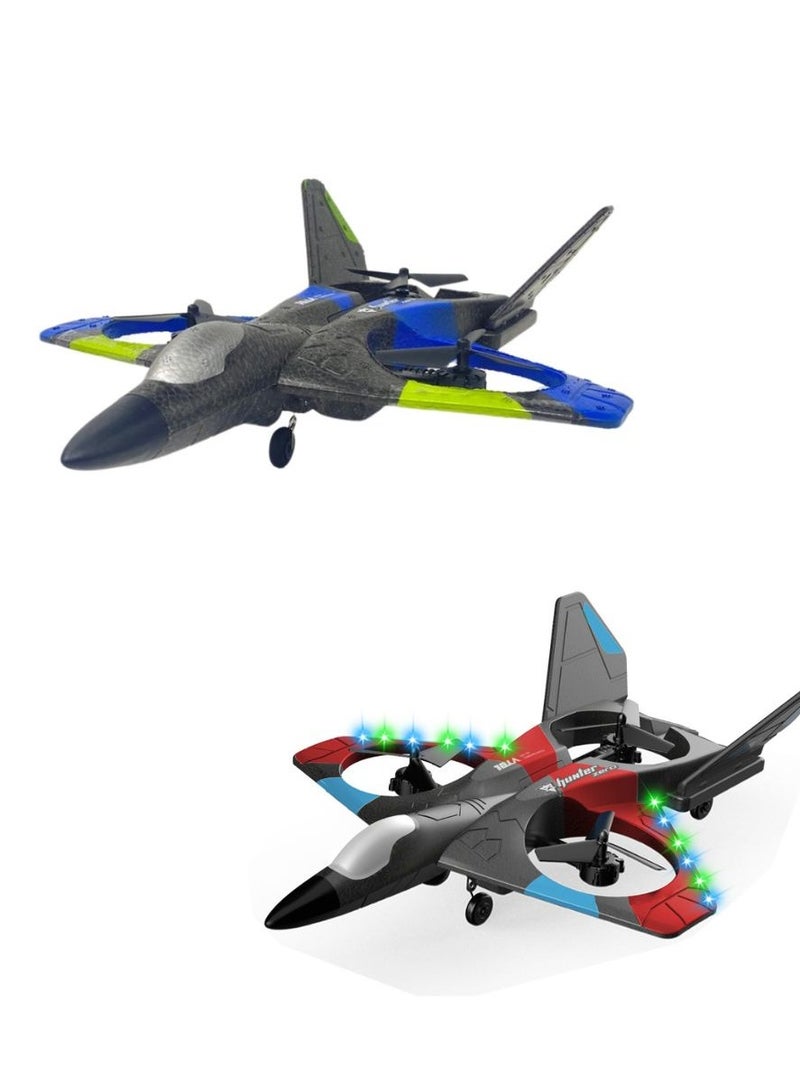 Triaxial Remote Control  Foam Aircraft Fighter - 1PC Color May Vary