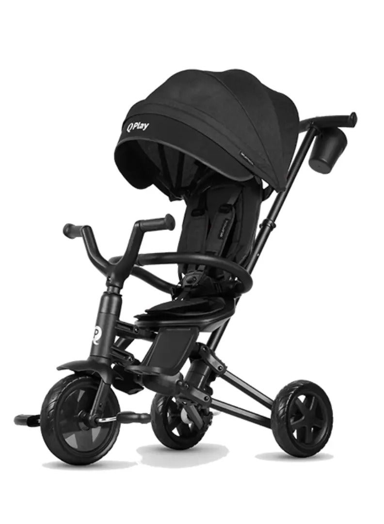 Qplay Nova Eva Foldable Tricycle - Black