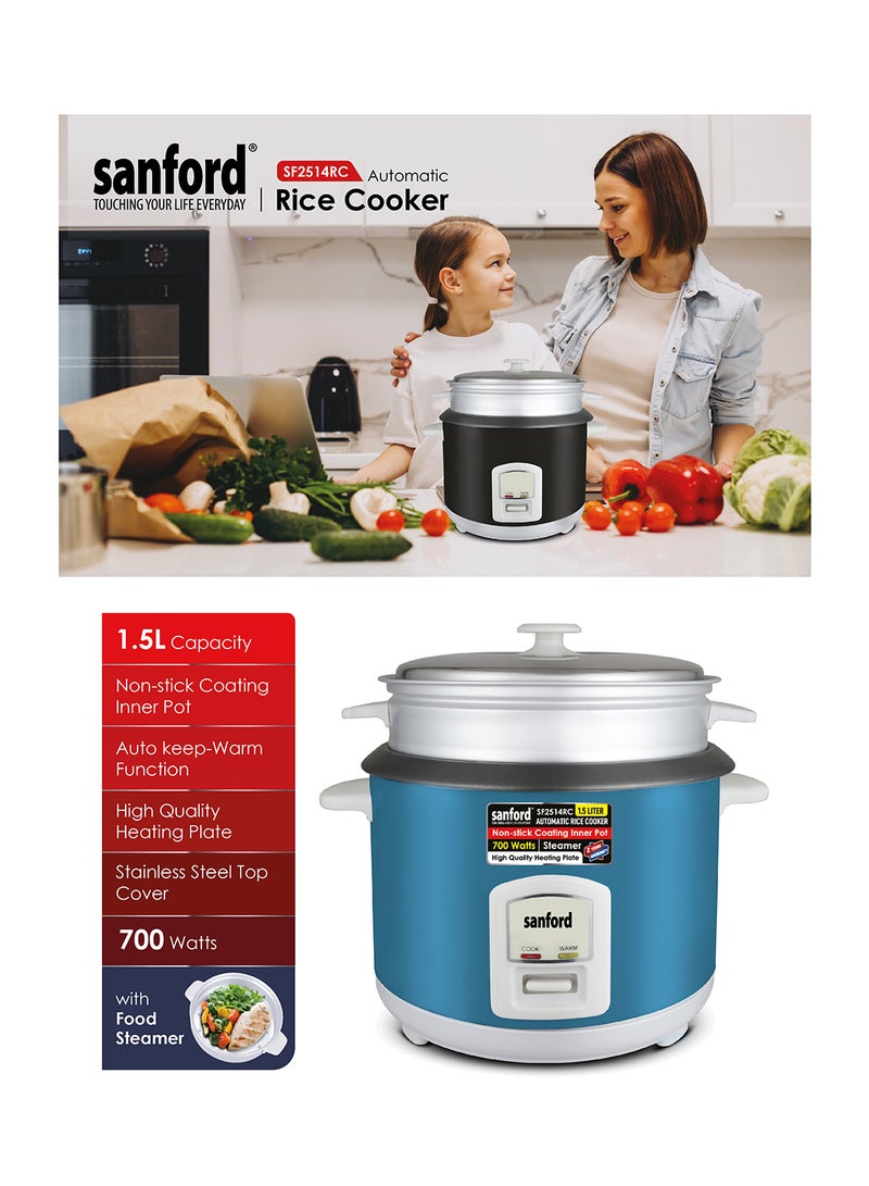 RICE COOKER 1.5 L 700 W SF2514RC-1.5L BS Multicolour