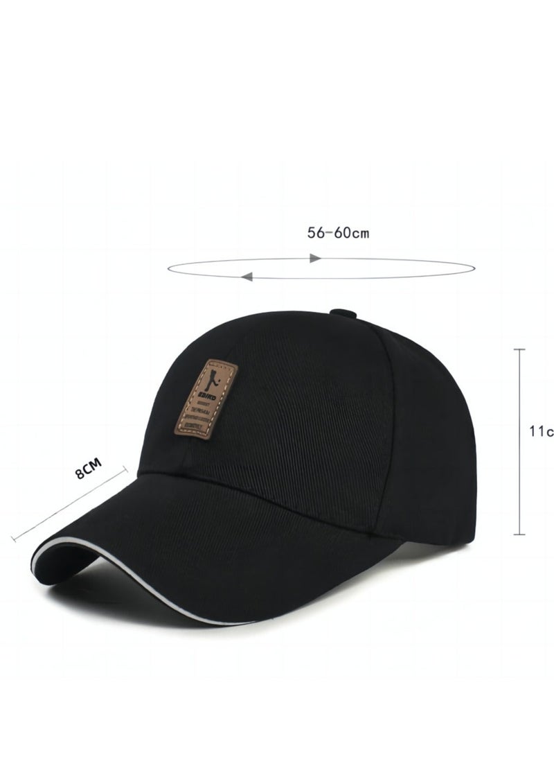 Baseball Cap Men Outdoor Casual Baseball Snapback Cap Adjustable Sun Protection Sun Hat