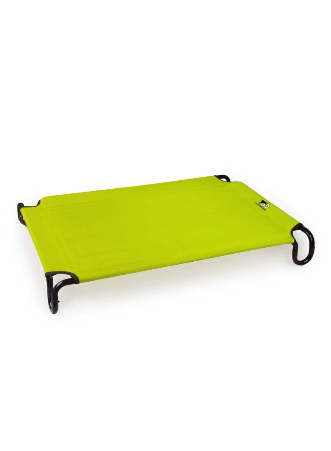Outdoor Portable Elevated Pet Cot Green