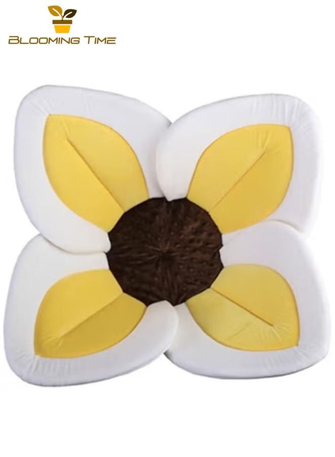 Baby petal bath mat, suitable for 0-6 months old baby