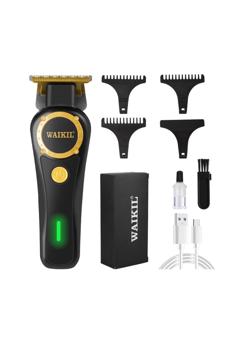 Rechargeable Cordless Hair Trimmer for Men Grooming Professional Electric Hair Clipper Beard Haircutting Machine Barber Shaver