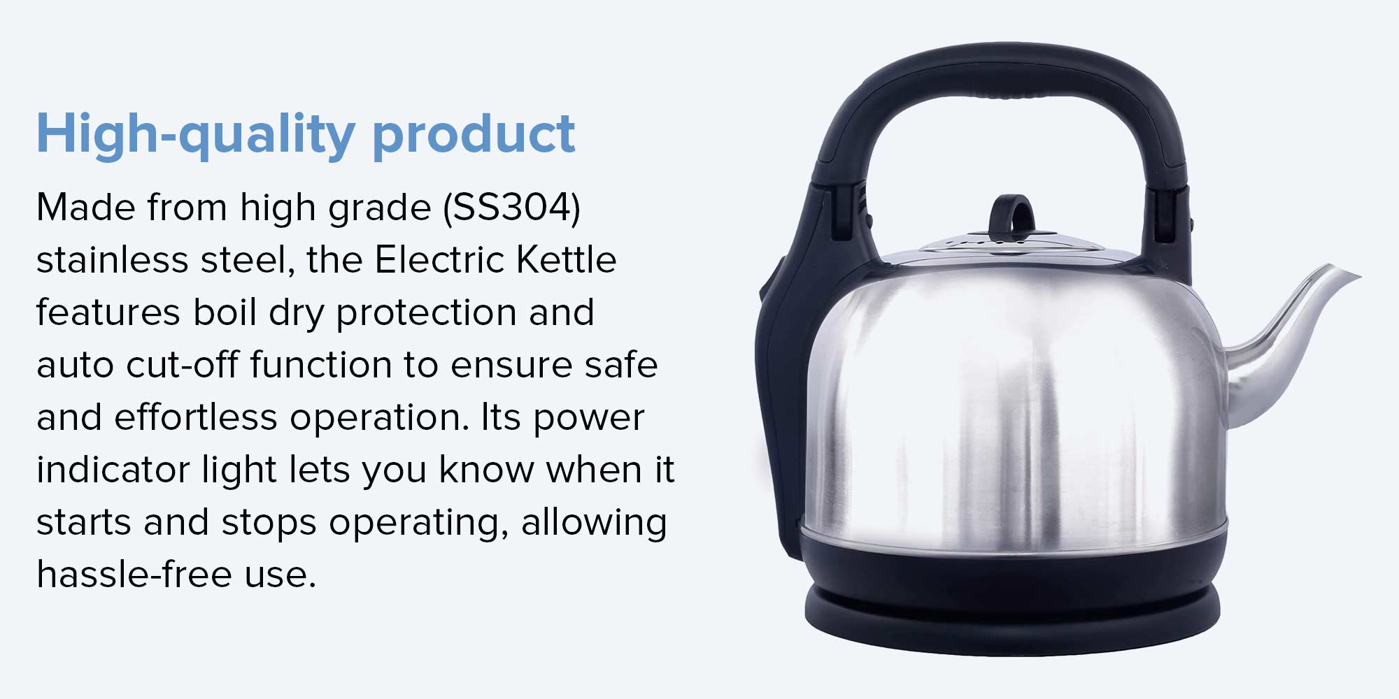 Electric Kettle 4.2 L 2000 W CK5105 Silver/Black