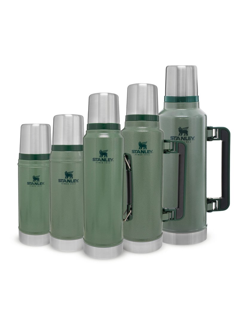 Stanley Classic Legendary Bottle 2.36L / 2.5QT H.Green â€“ BPA FREE Stainless Steel Thermos | Hot for 45 Hours | Leakproof Lid Doubles as Cup | Dishwasher Safe | Lifetime Warranty
