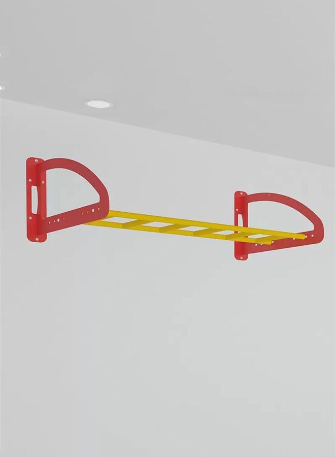 195CM Kids Horizontal Straight Ladder Frame for Indoor Climbing Wall