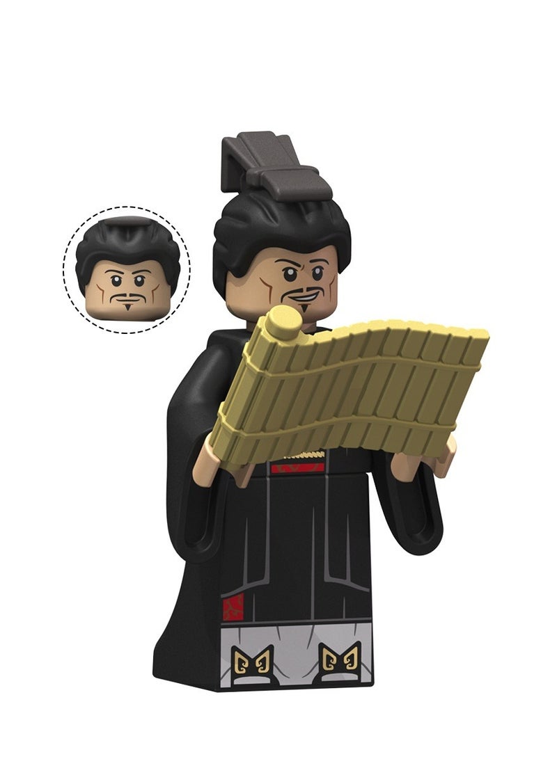 Puzzle Assembly Toys Qin Soldier Series Qin Wujiang Qin Shihuang Renzi KT1088 Assembly Blocks
