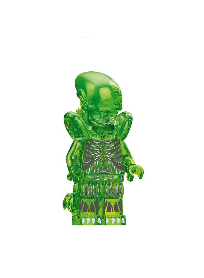 Alien Block Figurine Puzzle Toy
