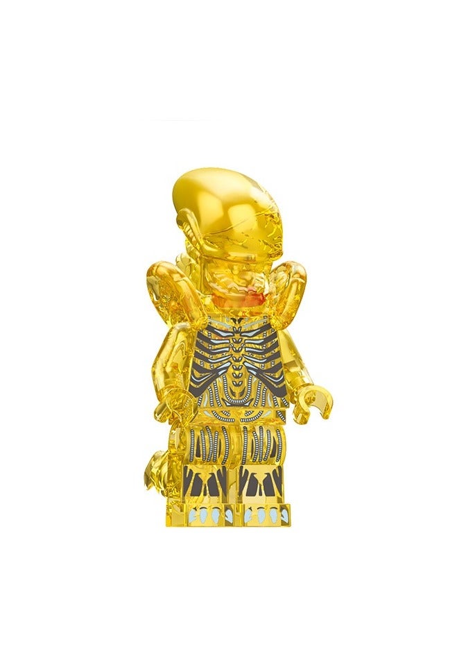 Alien Block Figurine Puzzle Toy