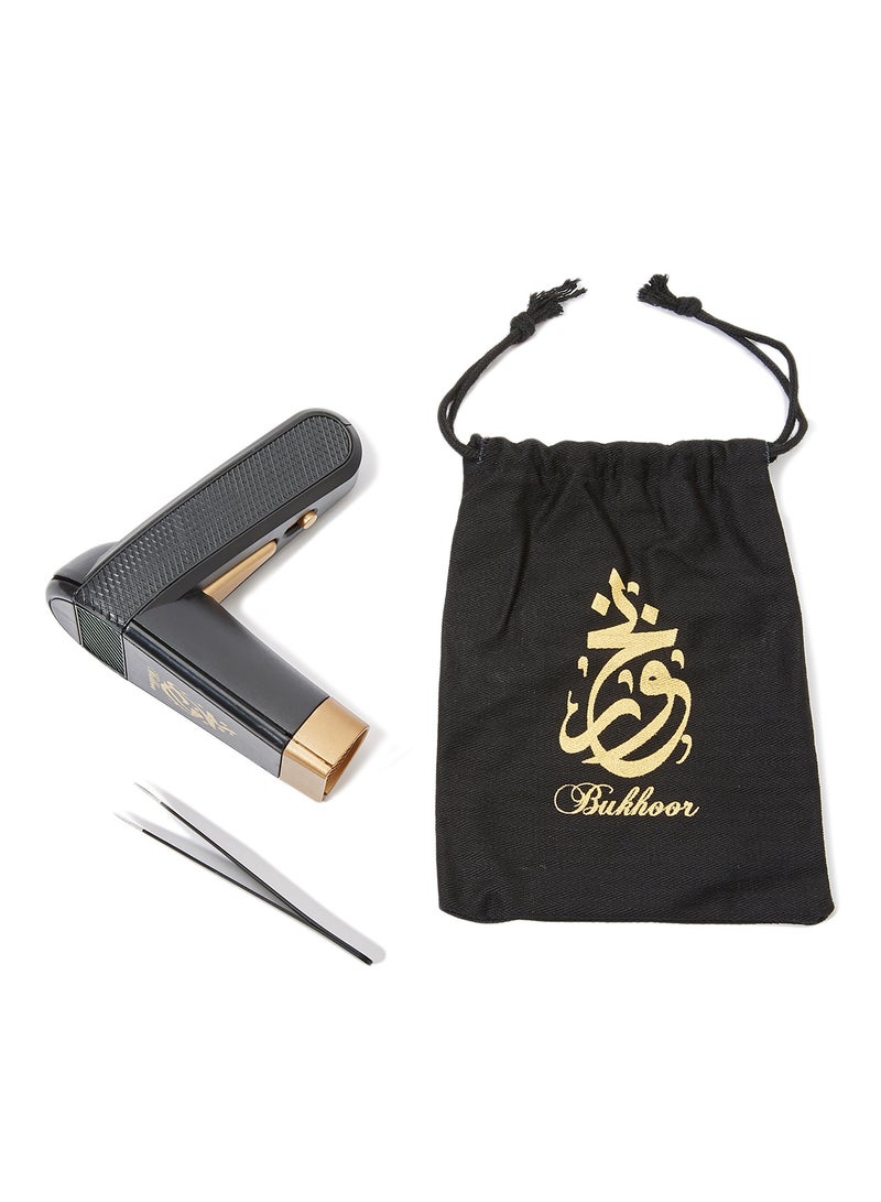 Electric Portable Bukhoor Burner Black