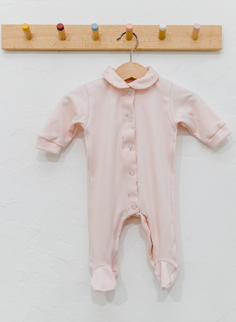 Gloop! Babygrow 1 month Blush Rose Summer