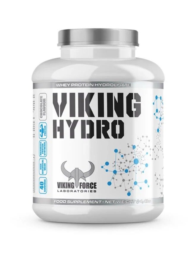 Viking Hydro - Coffee Cream Flavour Whey Protein Hydrolisate, 4.4lb, 40 servings, 42.3g protein per serving