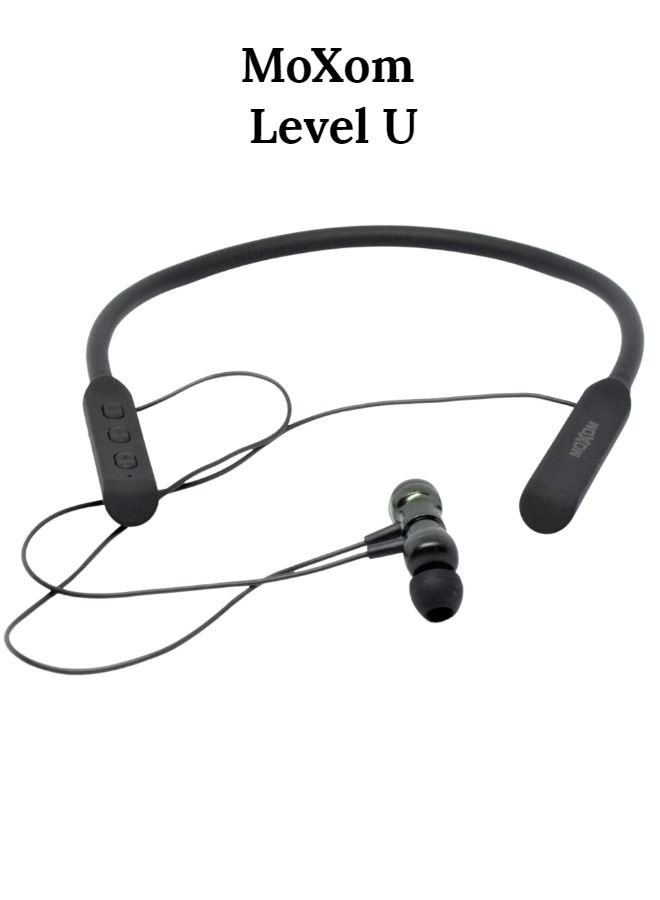 Level U Wireless Bluetooth Neck Headsets Collar Noise Cancelling Headphone