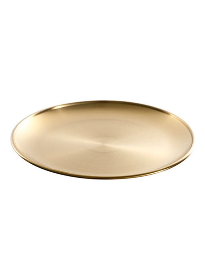 Round Sanding Tray Gold 14cm