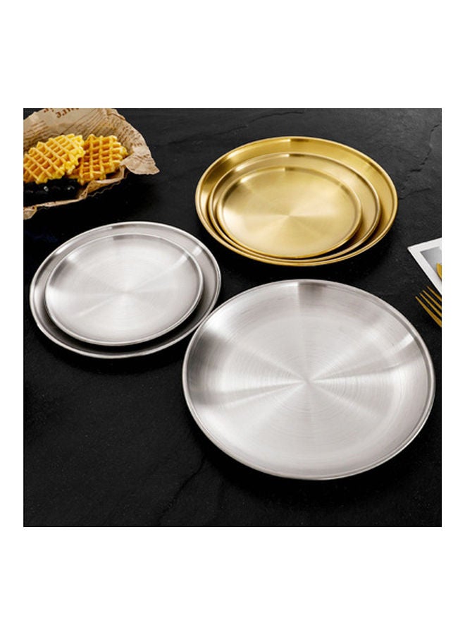 Round Sanding Tray Gold 14cm