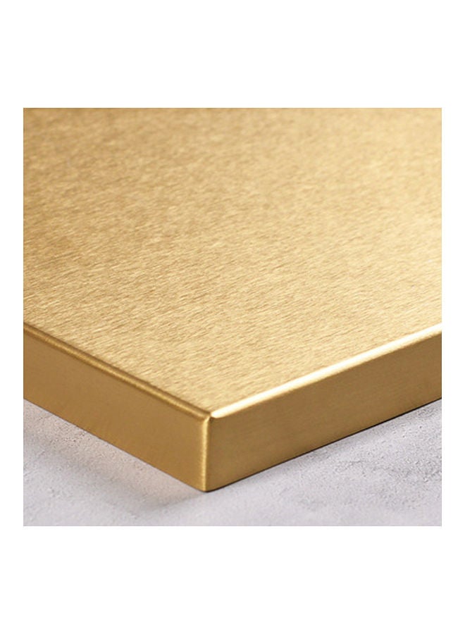 Square Tray Gold 20.2x20.2x1.5cm