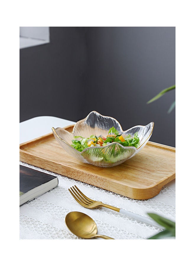Lily Bowl Clear 19.5x19.5x7.3cm