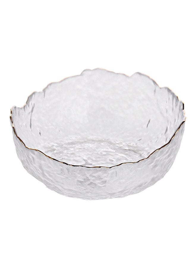 Fruit Salad Glass Bowl Clear 24x24x11cm