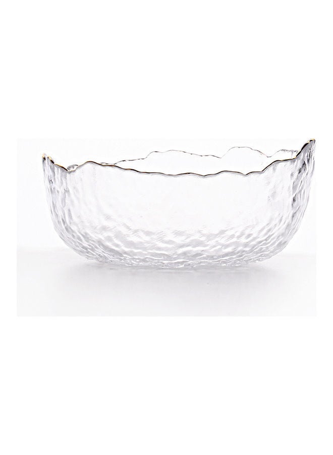 Fruit Salad Glass Bowl Clear 24x24x11cm
