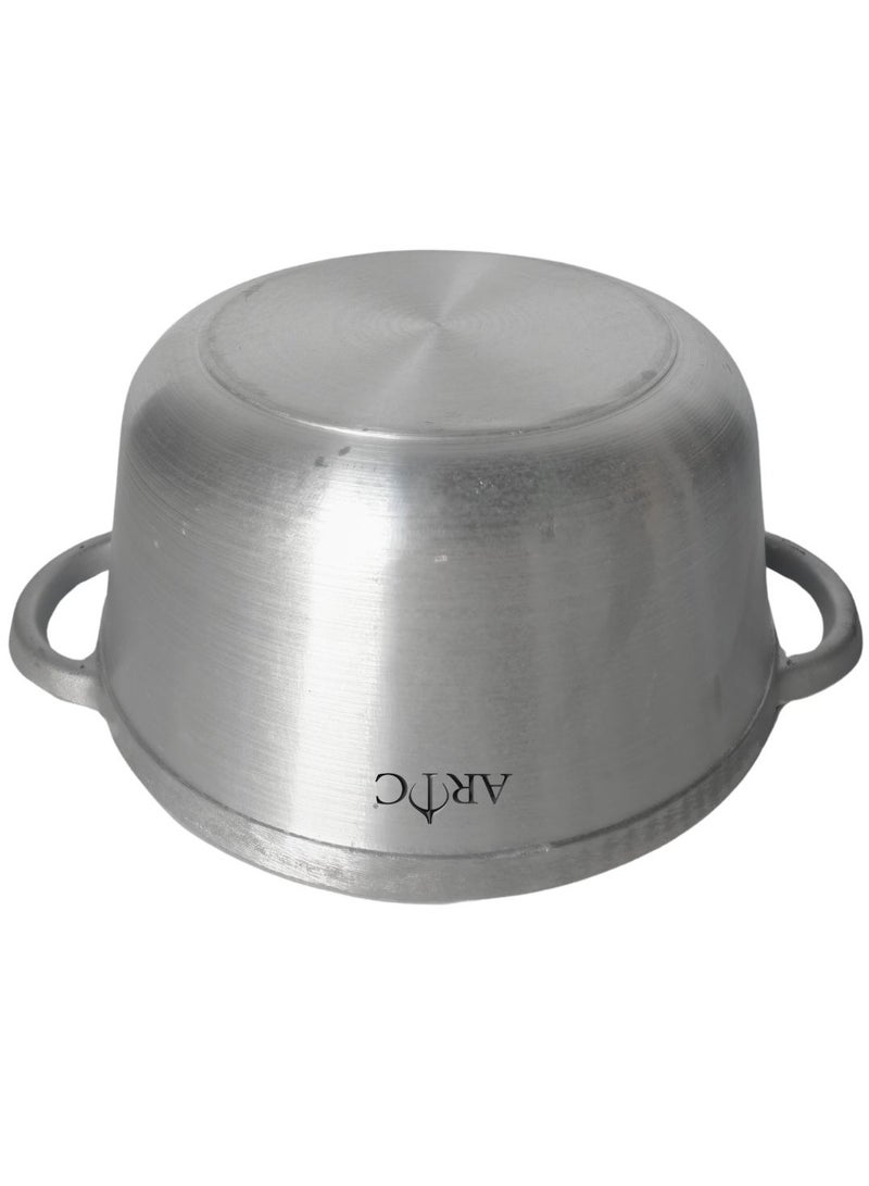 ARTC Premium Cast Iron Cookware And Die Cast Heavy Duty Cooking Pot Set Of 5 Pieces For Home-Use Hotels Kitchen Restaurant Outdoor And Camping