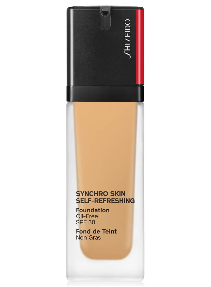 SHISEIDO Synchro Skin Self-Refreshing Foundation SPF 30- 340 Oak, 30ml