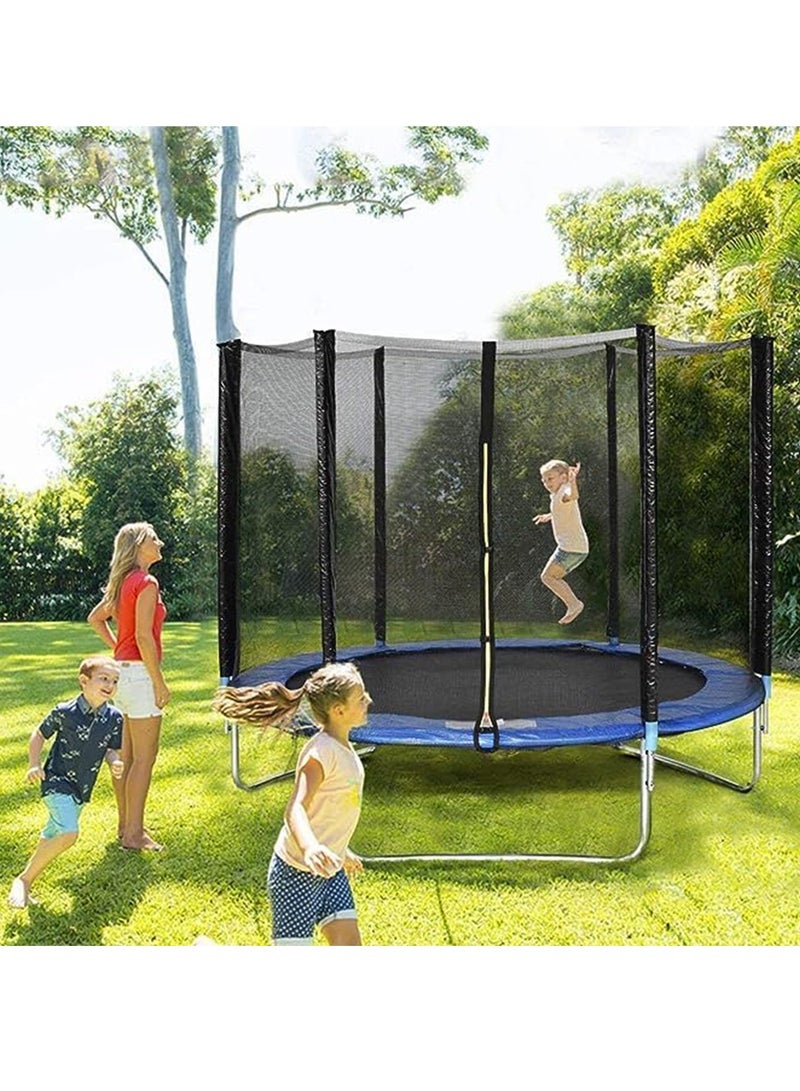 14 FT Outdoor Large Trampoline Trampoline Home Children Indoor Kindergarten Outdoor Large Play Equipment Commercial Bouncer with Guard Net